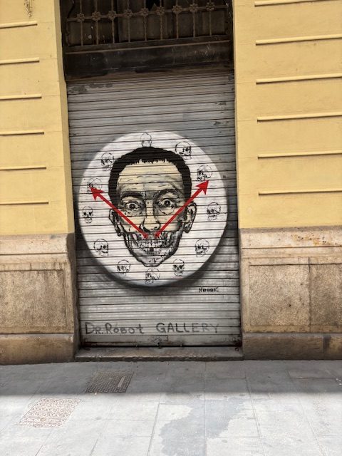 Dali doorway in Valencia