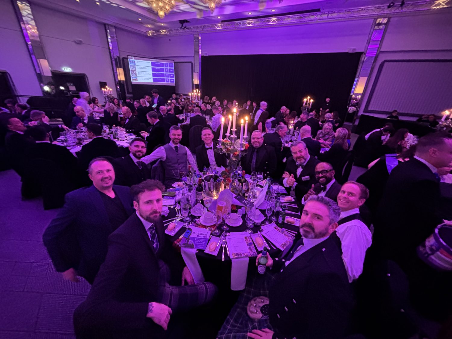 SBH Burns Supper Cole AD table